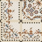 Плитка для підлоги, декор під мозаїку 44X44 Realonda CARTAGO DECO (бежева)