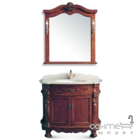 Комплект мебели для ванной комнаты Godi US-09 коричневый