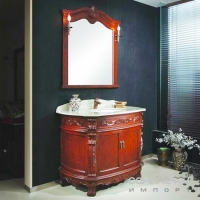 Комплект меблів для ванної кімнати Godi US-09 коричневий