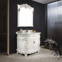Комплект мебели для ванной комнаты Godi US-09 белый глянец