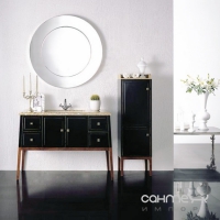Комплект мебели для ванной комнаты Godi US-12 черный
