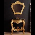 Комплект мебели для ванной комнаты Godi US-23 патинированное золото