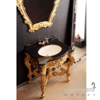 Комплект мебели для ванной комнаты Godi US-23 патинированное золото