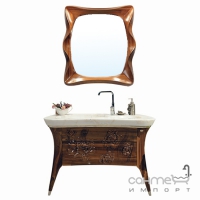Комплект мебели для ванной комнаты Godi CT-31 красный дуб