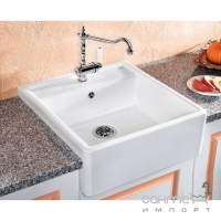 Керамічна кухонна мийка Blanco Panor 514ХХХ біла глянсова