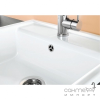 Керамічна кухонна мийка Blanco Panor 514ХХХ біла глянсова