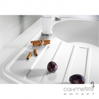 Гранітна кухонна мийка з сушкою  Blanco Rondoval 45S Silgranit 5ХХХХХ кольори в асортименті