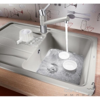 Гранітна кухонна мийка з сушкою  Blanco Sona 45S Silgranit 5ХХХХХ кольори в асортименті