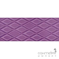 Плитка настінна 20X50 Lotus Ceramica Thyra Violet (фіолетова)