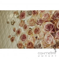 Настенная плитка, декор 20X50 Lotus Ceramica Thyra Romantic Dcor Violet (3 шт.)