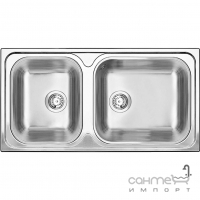 Кухонная мойка на полторы чаши Blanco Tipo XL 9 511926 нержавеющая сталь полированная
