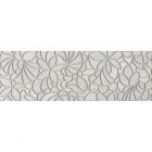 Настенная плитка, декор 33,3х100 Baldocer Decor Trendy Sutton Perla (серая)