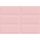 Настенная плитка 25х36,5 Elfos Ceramica VOGUE ROSA (розовая)