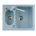 Кухонна мийка на півтори чаші Plados HARMONY 61.15 PLA00ХХ кольори в асортименті