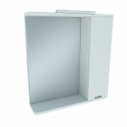 Зеркальный шкафчик Леос Бянка Z1-60БХ/R правосторонний, цвета в ассортименте