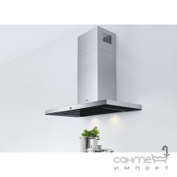 Кухонная вытяжка Franke Maris T-Shape FGB 906 W AC 110.0338.359 нержавеющая сталь/черное стекло