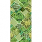 Настенная плитка, декор 250x500 Береза Керамика Симфония Зеленый