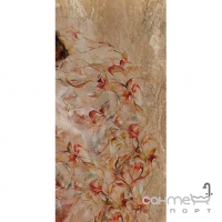 Настенная плитка, декор 250x500 Береза Керамика Флоренция Коричневый Панно 2