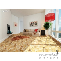 Плитка для підлоги 400х400 Керамін Ефесо 4 коричнева