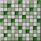 Мозаика 300х300 Береза Керамика Фрезия Зеленая Микс