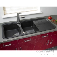 Кухонна мийка оборотна Longran Korona 2.0B колір на вибір