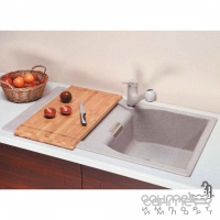 Гранітна кухонна мийка Schock Cristalite Campus D100 оборотна, колір на вибір