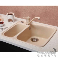 Гранітна кухонна мийка Schock Cristalite Classic N150 колір на вибір