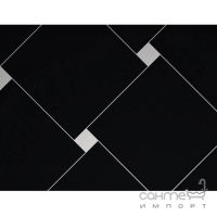 Плитка для підлоги 60x60 StarGres Cristal Black Rett. lappato (чорна)