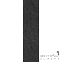 Плитка для підлоги 15,5x62 StarGres Pietra di Lucerna Antracite (чорна, під камінь)