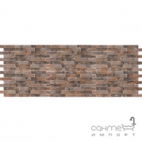 Настенная плитка 25X44,5 Pamesa HOME PLACA CARAVISTA GRIS (коричневая, под камень)