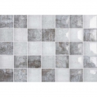 Настенная плитка под мозаику 31,6x45 Geotiles FOSTER RLV Grafito (серая)