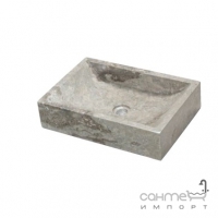 Раковина накладная IMSO Ceramiche quadrato 35x50 камень, цвета в ассортименте