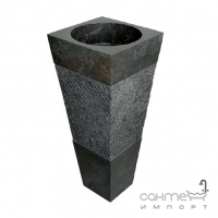 Раковина підлогова IMSO Ceramiche piramide 40x40 камінь, кольори в асортименті