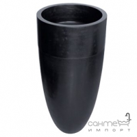 Раковина підлогова IMSO Ceramiche conico D45 чорний базальт
