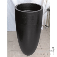 Раковина підлогова IMSO Ceramiche conico D45 чорний базальт
