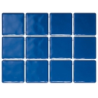 Плитка Kerama Marazzi Оранжерея Бриз синий, полотно 30х40 из 12 частей 1243T