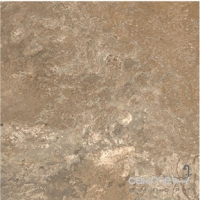 Плитка для підлоги, керамограніт 65x65 Porcelanite Dos 6516 Tabaco Podloga В070 (коричнева, під мармур)