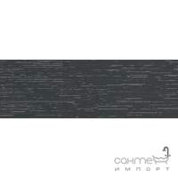 Настенная плитка, декор 33,3x100 Azulejos Benadresa MURETTO NERO (черная)