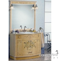 Комплект меблів для ванної кімнати Jurado Andrea 107 ясен з інкрустацією