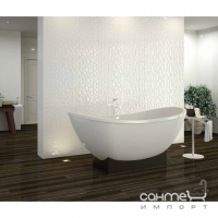 Настінна плитка, декор 33,3х100 BALDOCER DECOR PRISMA BLANCO BRILLO