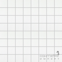 Мозаїка 32,1 х32,1 Ava AXEL MOSAICO BIANCO SATINATO SU RETE AXELM1R1 (біла)