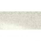 Настінна плитка, декор 24х55 Impronta E_MOTION WHITE WALLPAPER DECORO (біла)