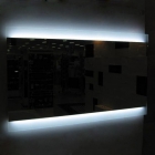 Дзеркало для ванної кімнати з LED підсвічуванням Liberta Fiori 800x700
