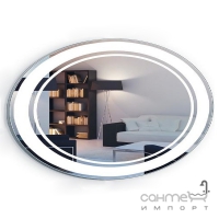 Овальне (кругле) дзеркало з LED підсвічуванням Liberta Lima 1100x750