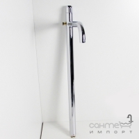 Підлоговий змішувач-термостат для ванни з душовою лійкою Bugnatese Kobuk Termostatico 2261 CR хром