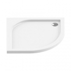 Напівкруглий душовий піддон New Trendy IDEO В-0314 білий