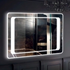 Прямокутне дзеркало з LED підсвічуванням Liberta Izeo 800x700