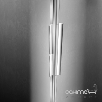 Двері розсувні для душової кабіни ліва Duka Prima S 2000 Glass CR-E2 900 профіль хром, скло прозоре