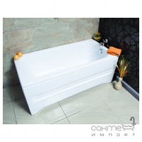 Прямокутна ванна Polimat Classic 120x70 00237 біла