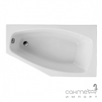 Асиметрична ванна Polimat Marika 140x80 P 00795 біла, права